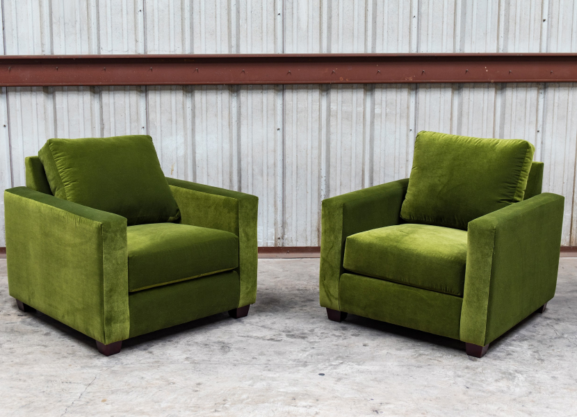 Montrose Modern Track Arm Chair